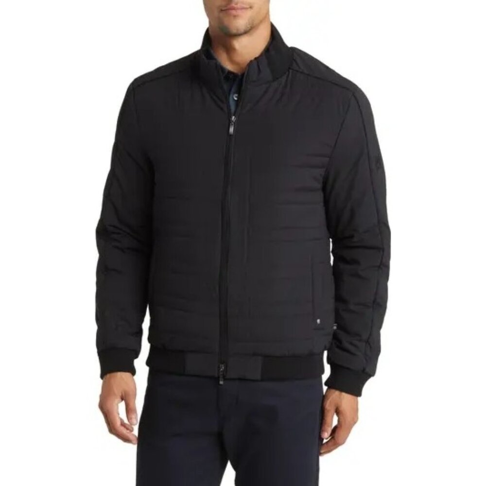 Robert Barakett Linmore Quilted‎ Jacket - Size L